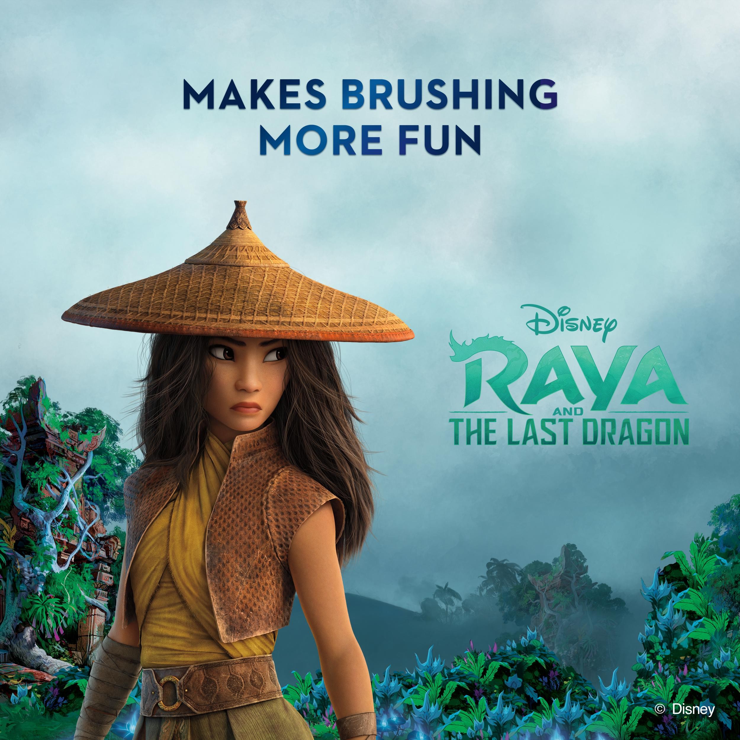 แปรงสีฟันอัตโนมัติสำหรับเด็ก Oral-B Disney Raya and The Last Dragon Pro-Health Stages Battery Toothbrush