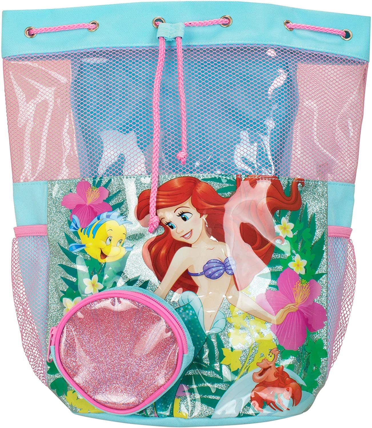กระเป๋าสะพายเป้กันน้ำ Character UK Disney Ariel The Little Mermaid Swim Bags for Kids (2021)