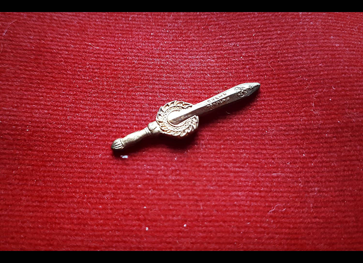 พระขรรค์ จักราวุธกำราบมาร มหาสะท้อน (ขนาดเล็ก) เนื้อทองแดงรวมมหาชนวน ปี2559