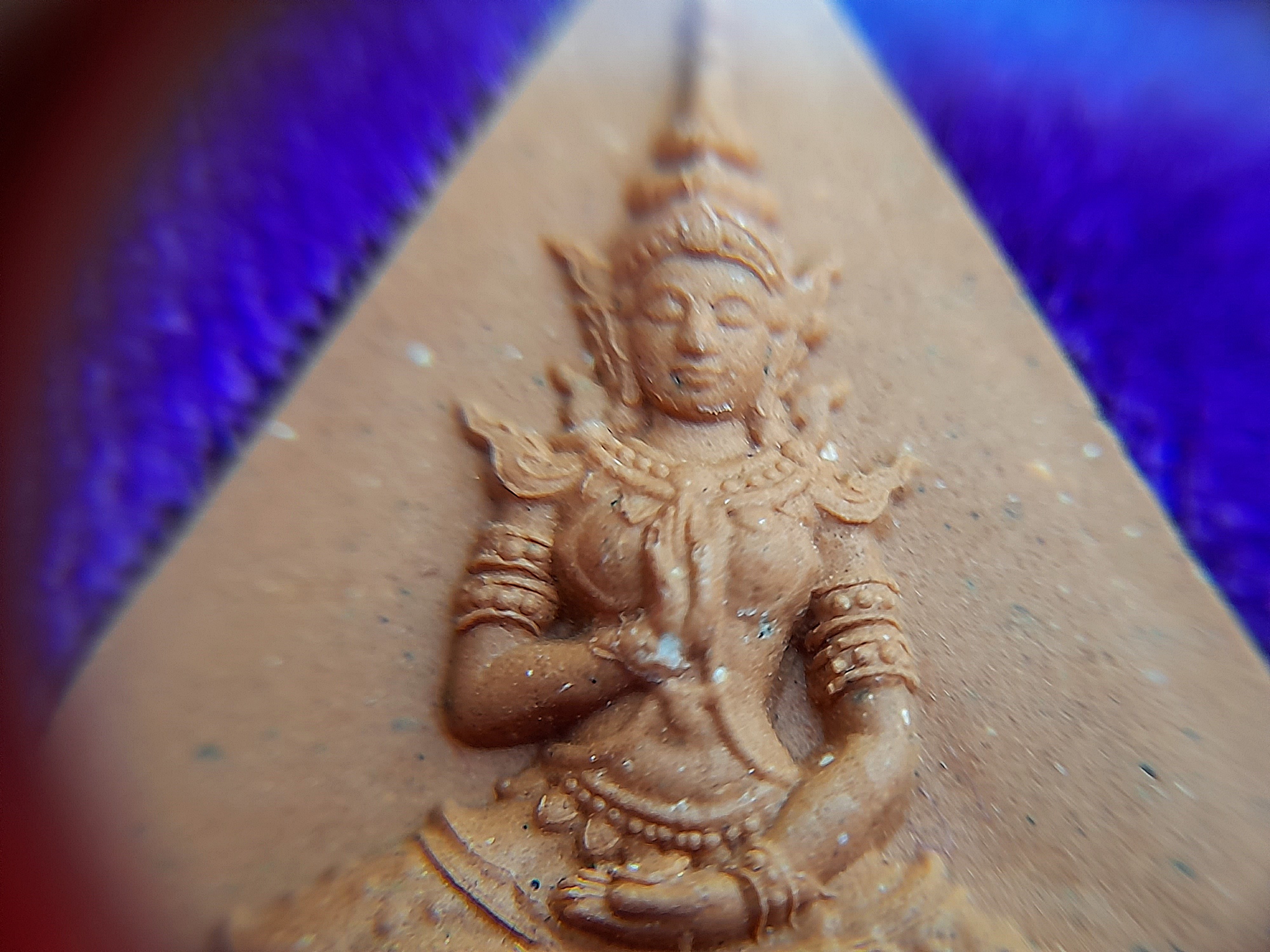 เหรียญ พระสุนทรีวาณี หลัง พระพรหม เนื้อผง(ขนาดห้อยคอ พกพา) ปี2558 #รับประกันแท้ - หลวงพ่อเจ้าคุณธงชัย วัดไตรมิตรวิทยาราม