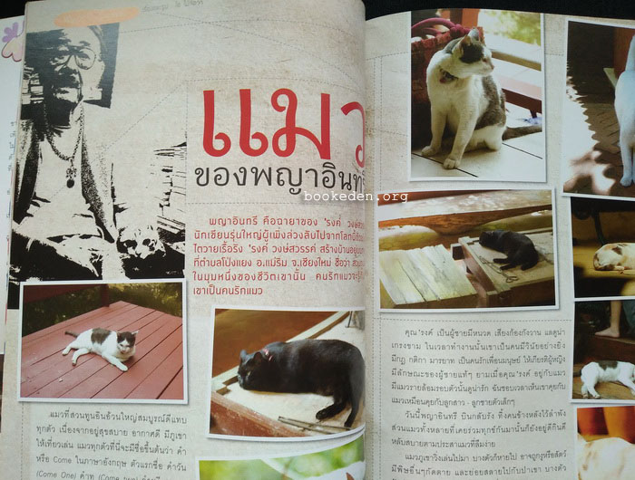 Cat magazine **มีเรื่องเกี่ยวกับ 'รงค์ วงษ์สวรรค์