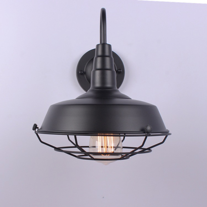 โคมไฟติดผนังสไตล์วินเทจแบบมีตะแกรง [W0301]