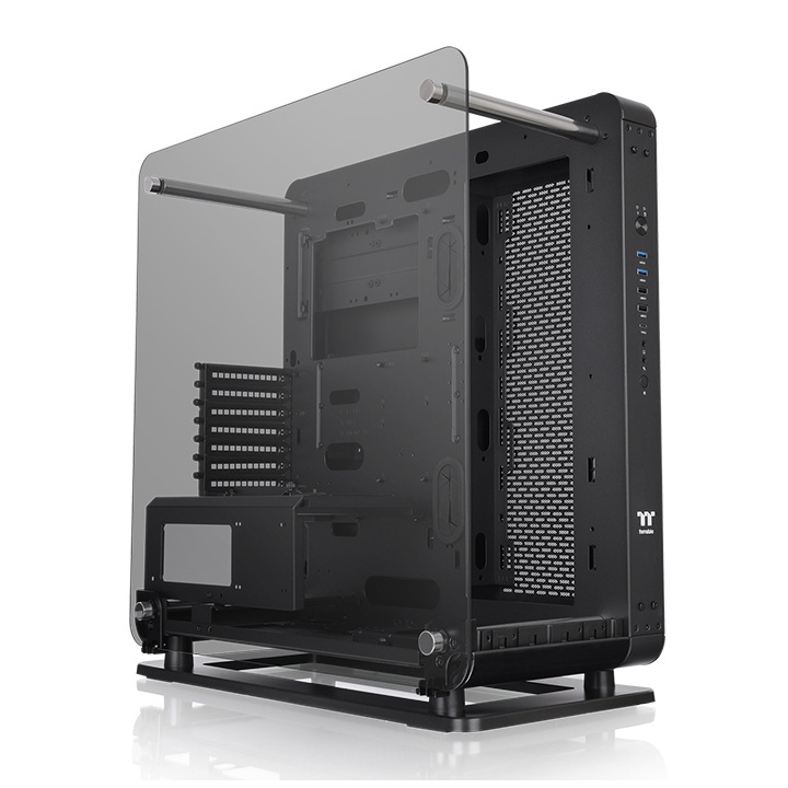 CASE THERMALTAKE CORE P6 TEMPERED GLASS SNOW / BLACK MID TOWER / CTE E600 MX