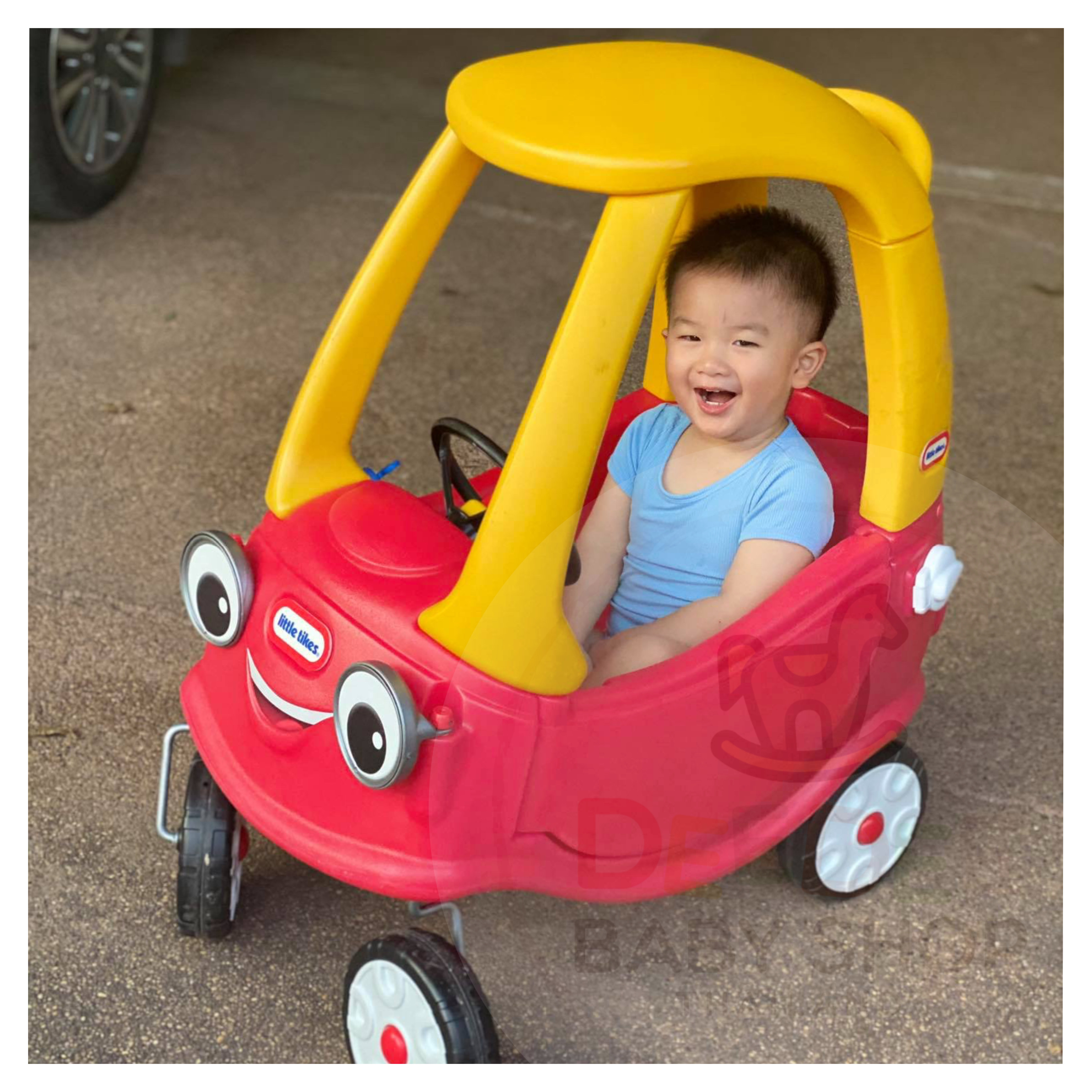 รถขาไถสำหรับเด็ก Little Tikes Cozy Coupe (2020 - Red / Yellow)