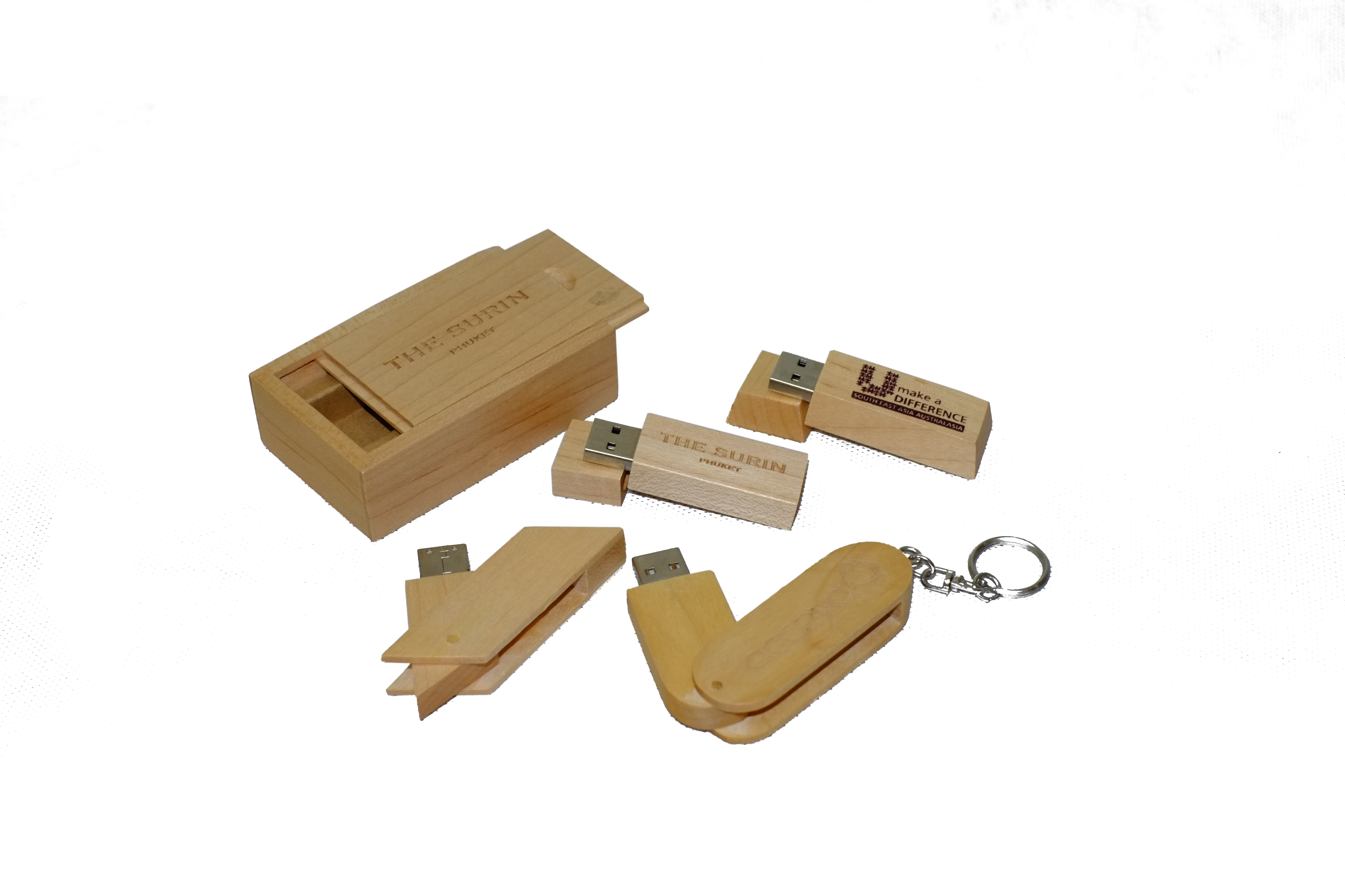 Thumb Drive ไม้