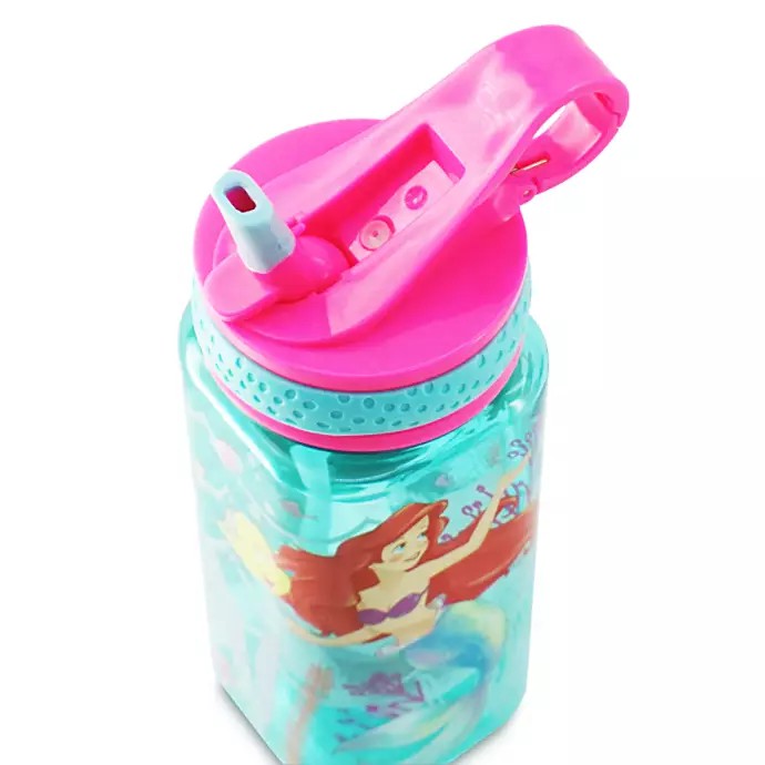 กระติกน้ำแบบหลอดดื่มสำหรับเด็ก Disney Ariel Water Bottle with Built-In Straw (2020)