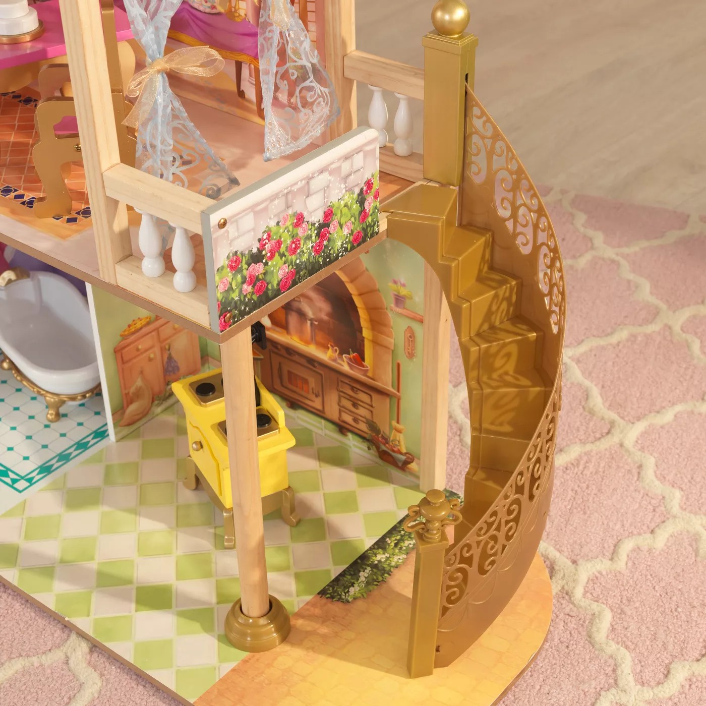 บ้านตุ๊กตาทรงปราสาทเจ้าหญิง KidKraft Disney Princess Royal Celebration Dollhouse