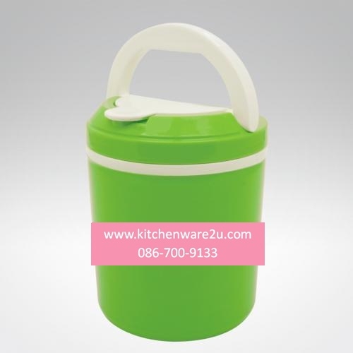 P10463 กระติกกลม 3 ลิตร ใส่หลอดได้ (17*17*23 cm.) เกรดเอ อย่างดี No.PB-428 (ราคาส่งต่อ 12 ใบ:110 บต่อใบ)