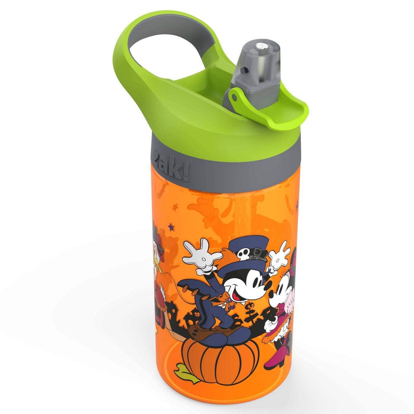 กระติกน้ำพร้อมหลอดดื่มสำหรับเด็ก Zak! Mickey Mouse 16 Oz. Halloween Water Bottle