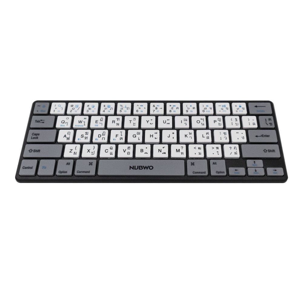 TH/EN Bluetooth Keyboard NUBWO (NKB-103) 60% Layout