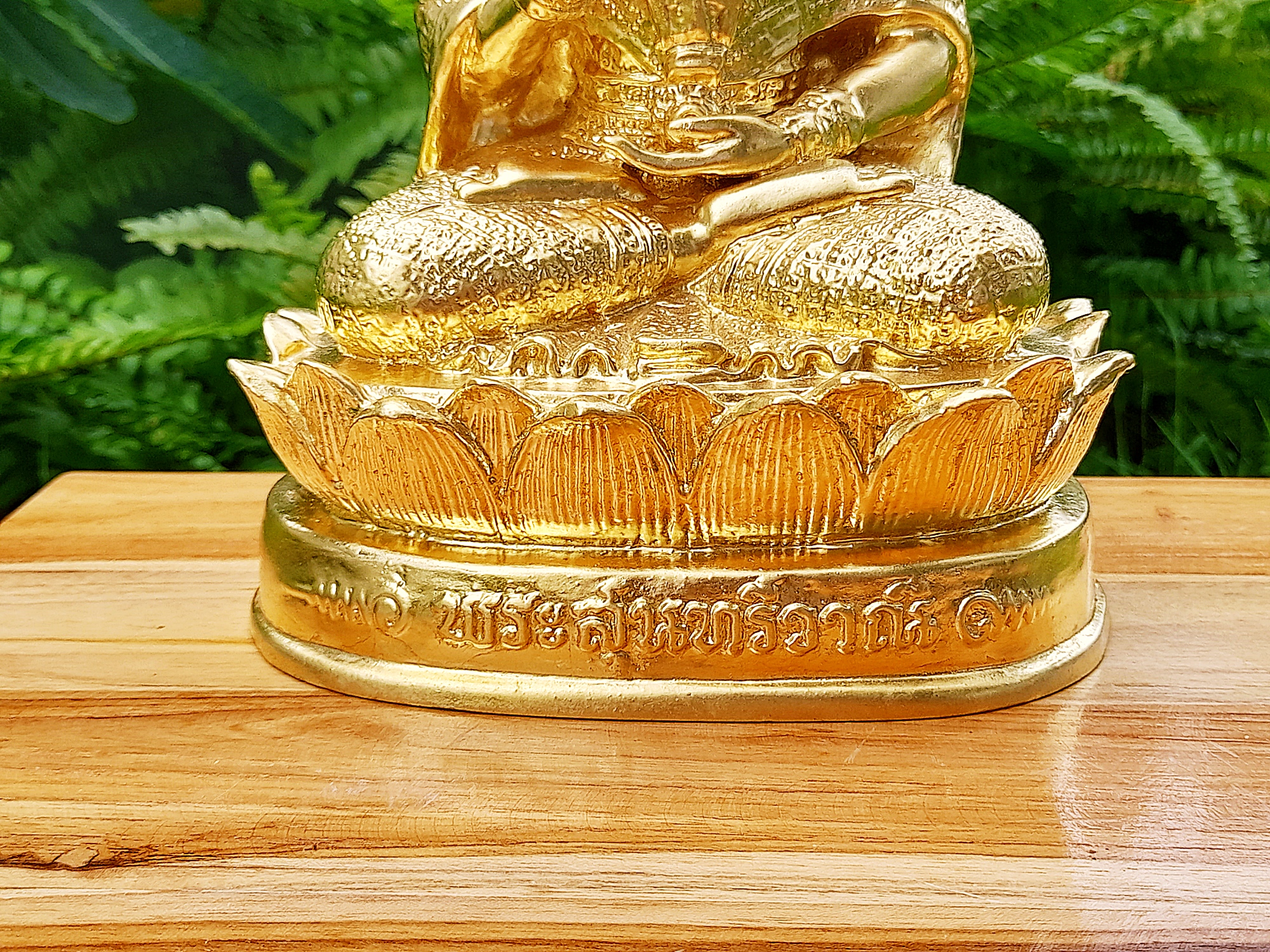 รูปหล่อ พระสุนทรีวาณี(พระสรัสวดี) วัดสุทัศน์ เนื้อทองเหลือง ปิดทองแท้ (ขนาดหน้าตัก5นิ้ว สูง12นิ้ว) #รับประกันแท้