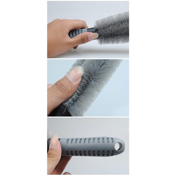 แปรงขัดล้อรถ ขัดยางรถยนต์ ทำความสะอาดได้ดี ขนแปรงแข็งแรง ไม่หลุดง่าย