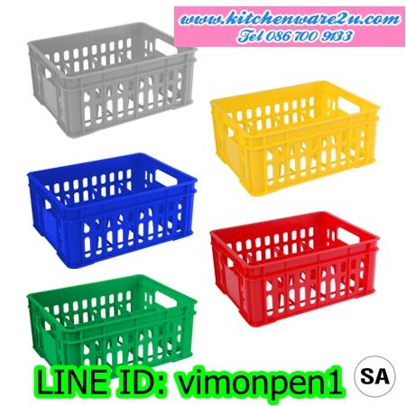 P04230 ลังคว่ำแก้ว 12 ช่อง (25.3 x 33 x 14.4 cm) No.121 แข็งแรง เกรดเอ ราคาส่งต่อ 12 ใบ:เฉลี่ย 60 บ/ใบ