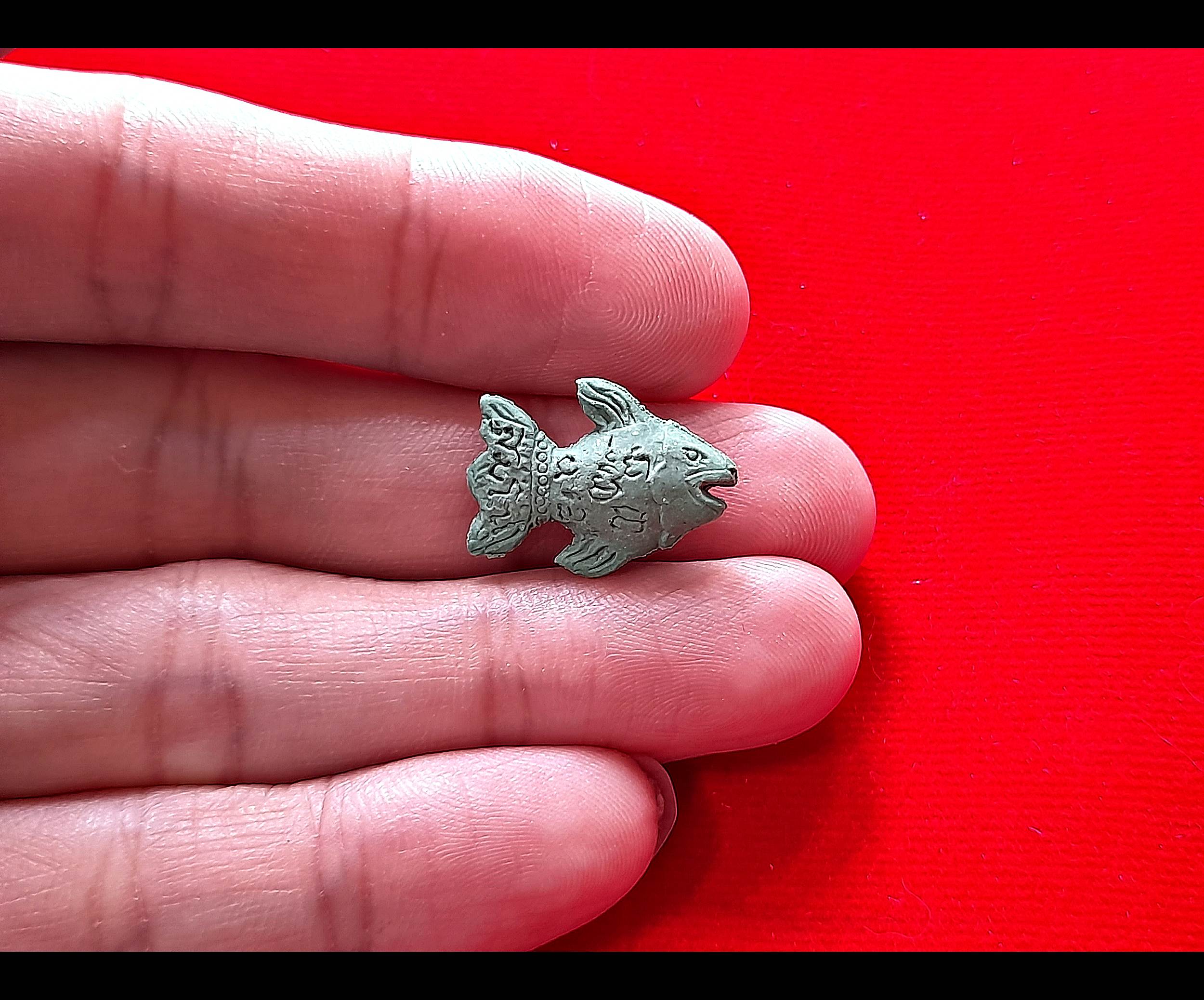 ปลาตะเพียน เขียว(งับทรัพย์) เนื้อผง สร้างปลุกเสก ปี2565 #รับประกันแท้ - (ใช้มวลสารผงว่าน111ชนิด ที่เข้าพิธีเสาร์๕ ของ หลวงพ่อฤาษีลิงดำ วัดท่าซุง เมื่อ ปี2535) - (หากินหาทรัพย์ได้ง่ายๆ คล่องตัว ว่องไว เร็วกว่าใครๆ หลบหลีกอุปสรรคศัตรูเเละคู่เเข่งได้อย่างสบา