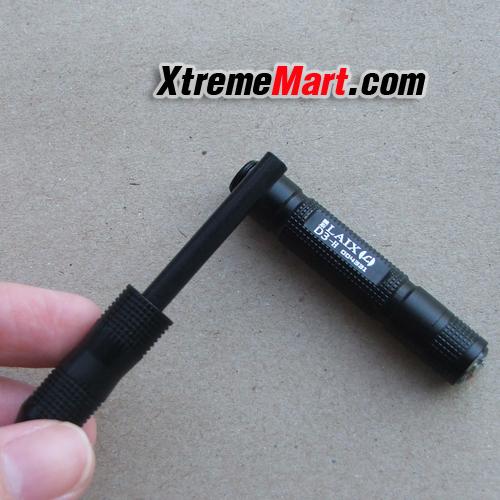 ปากกาจุดไฟ LAIX D3-H พร้อมเข็มทิศ (สีดำ)