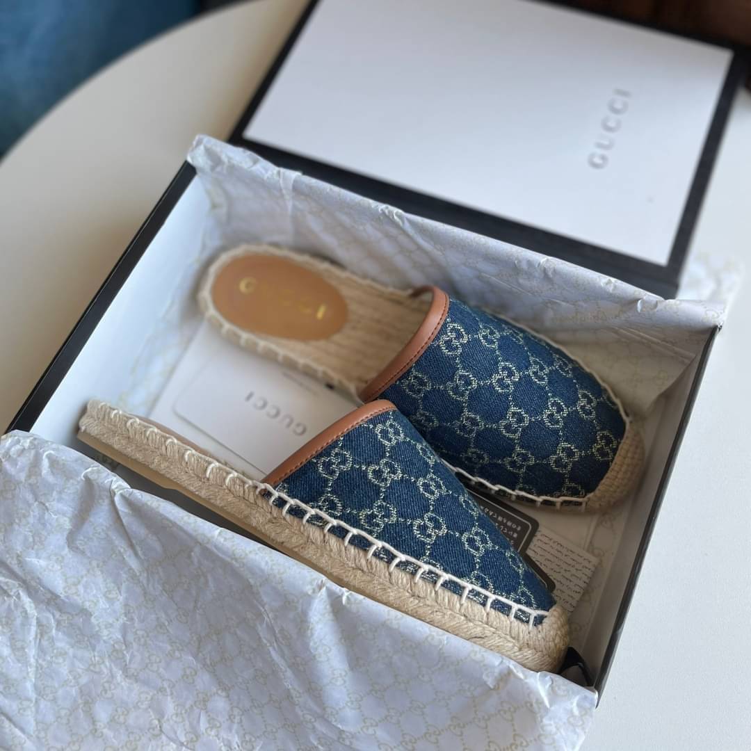 รองเท้า GC denim espadrilles