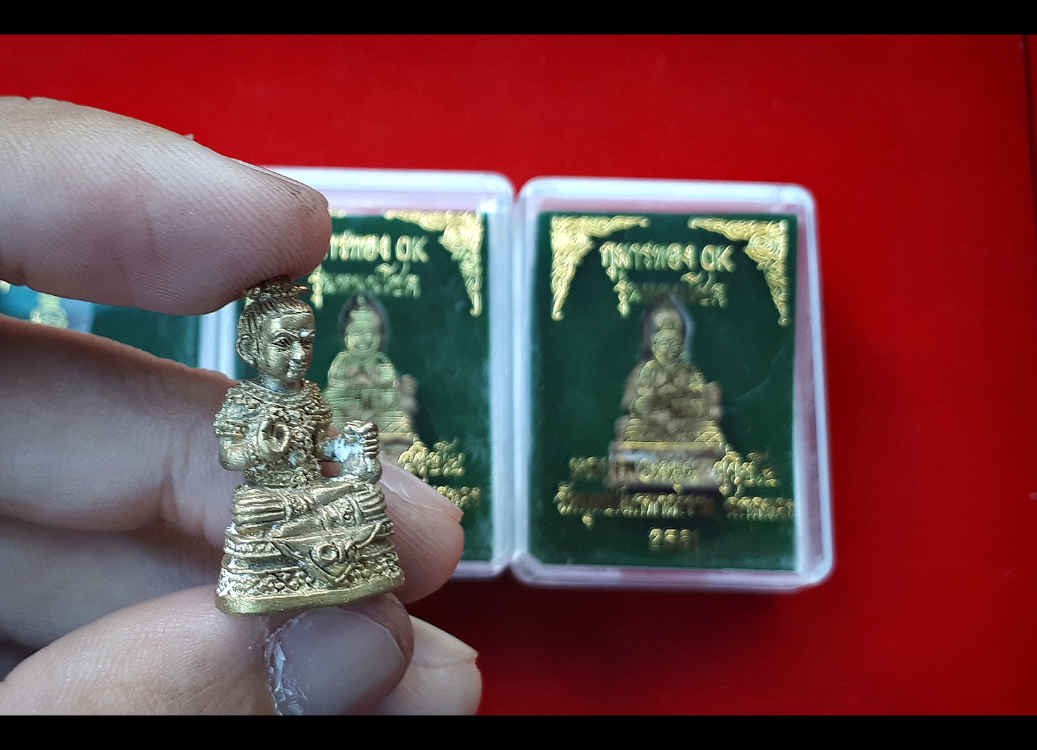 กุมารทอง รุ่นหนุนโชค หลวงพ่อหนุน วัดพุทธโมกข์ อุดผงพรายกุมาร หลวงปู่ทิม วัดระหารไร่