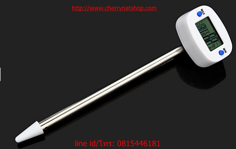 เครื่องวัดอุณหภูมิและความชื้นแบบดิจิตอล แบบหัววัดแบบปลายแหลม