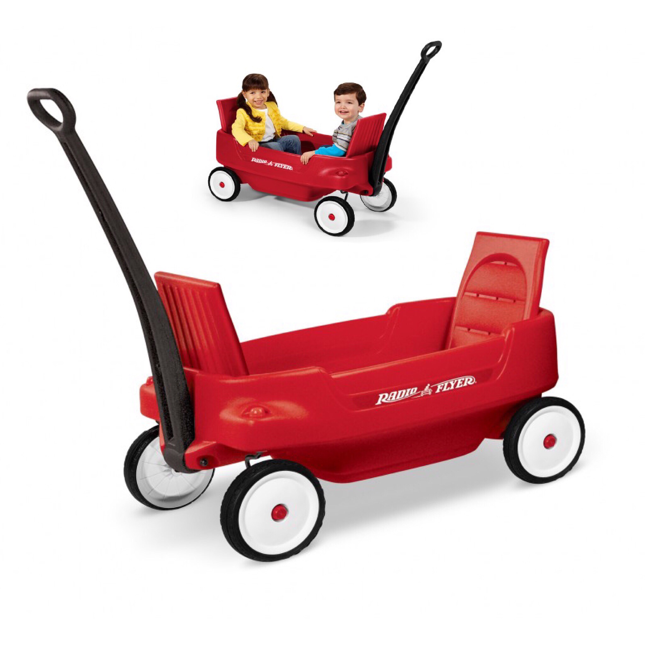 กระบะวากอนพร้อมด้ามจูง Radio Flyer Pathfinder Wagon