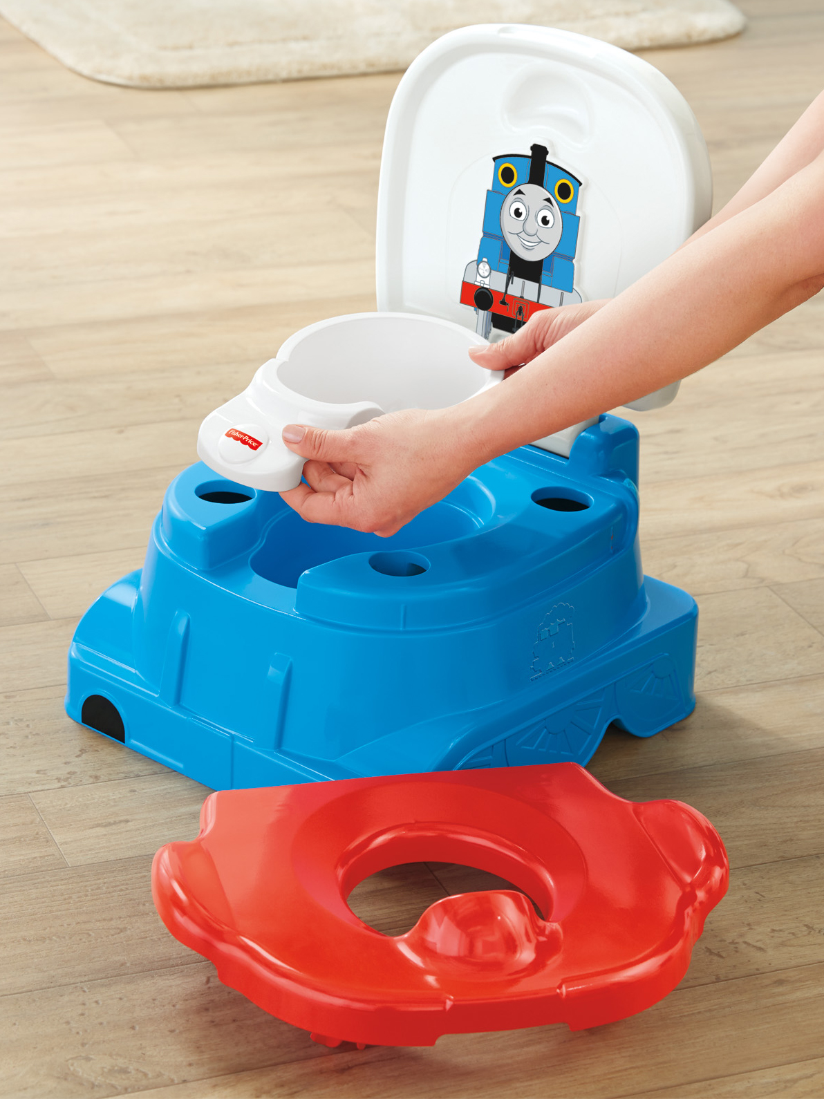 กระโถนฝึกขับถ่ายสารพัดประโยชน์ Fisher-Price Thomas and Friends - Thomas Railroad Rewards Potty