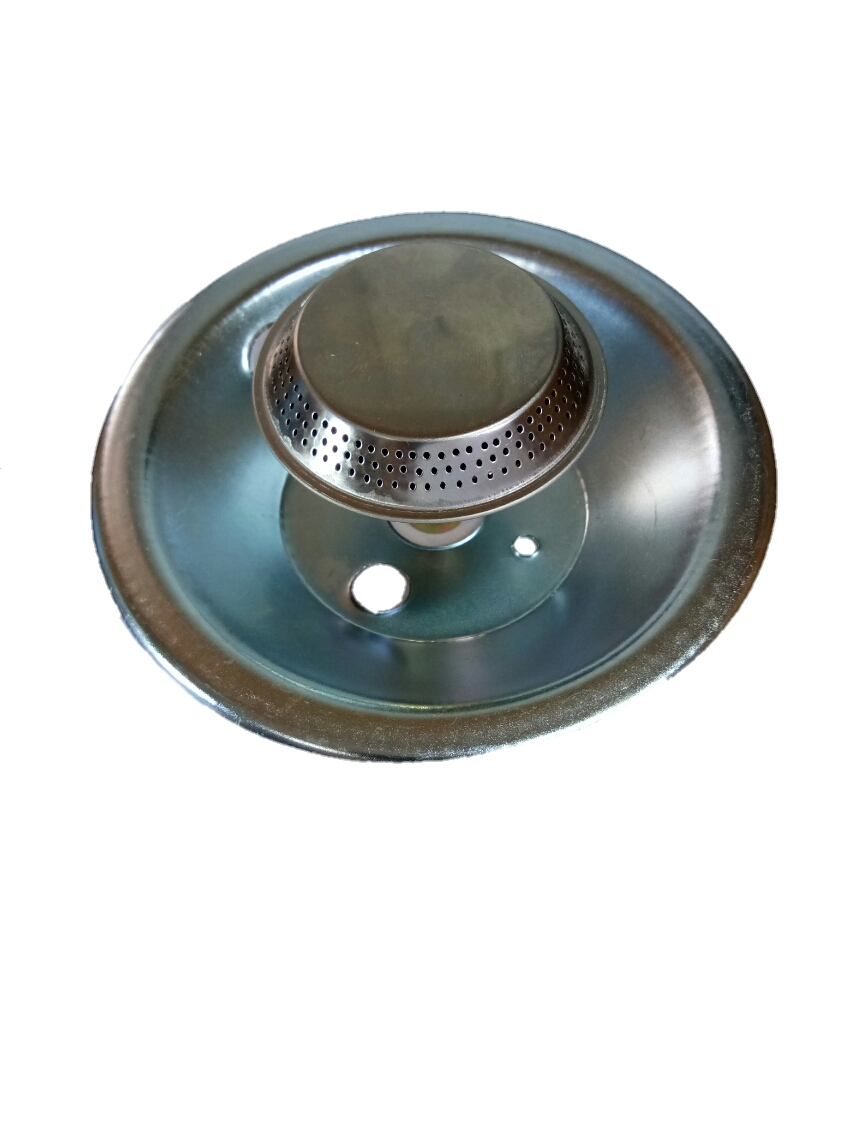 ฝักบัวเตาแก๊สปิคนิคพร้อมจานรองโครง