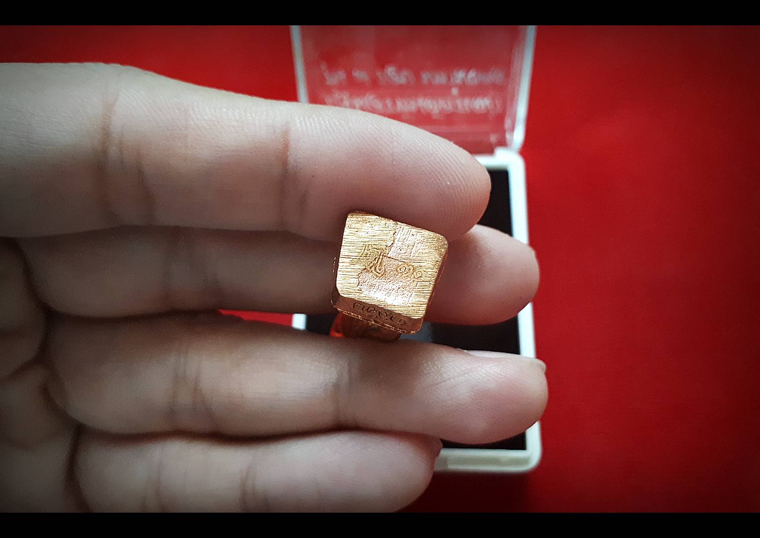 รูปหล่อ(ขนาดพกพา) ครูเฒ่า(พยนต์) ปี2556 - หลวงพ่อคล้อย วัดภูเขาทอง