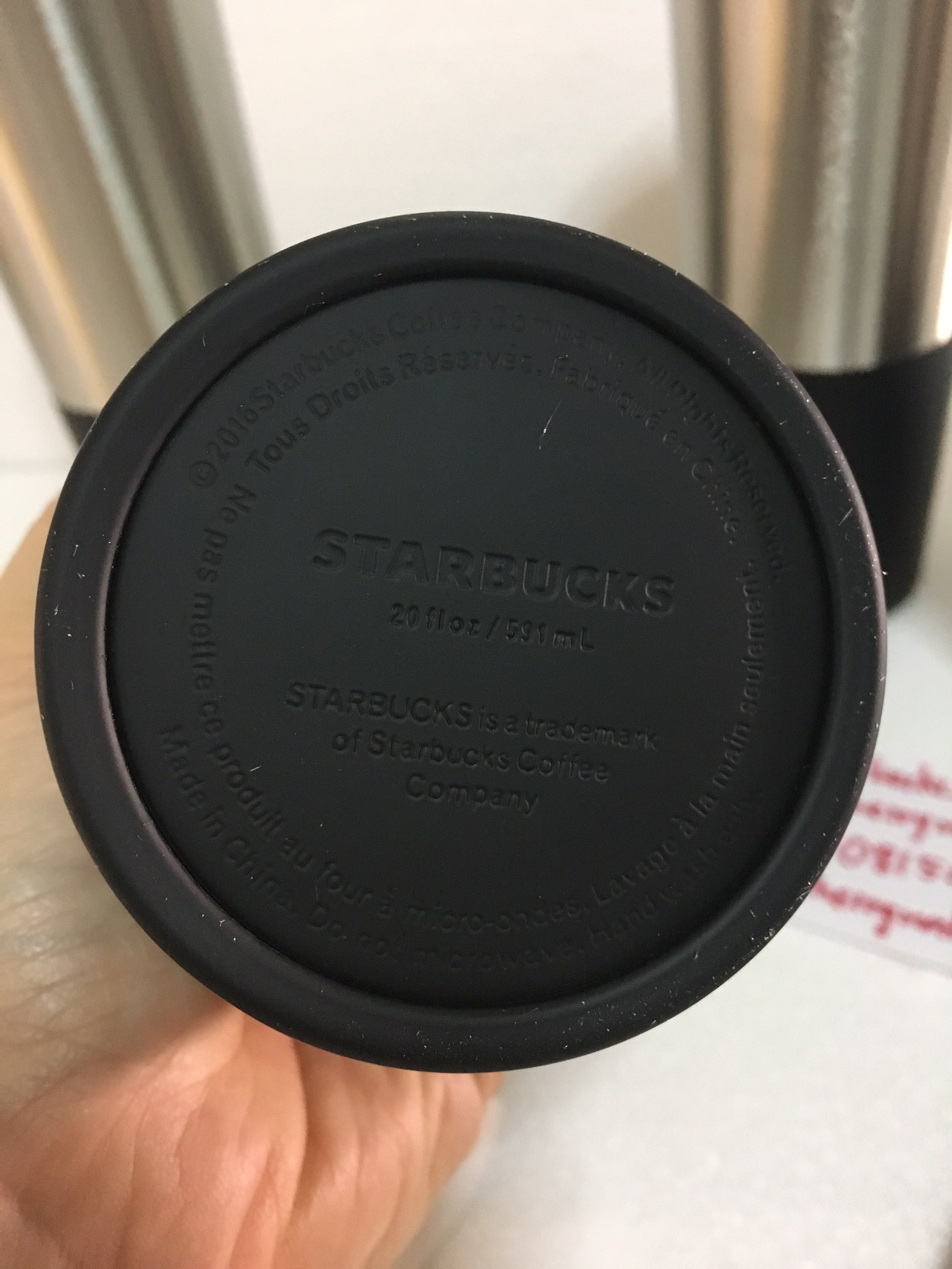 Tumbler Stainless two tone 20oz Stainless and Black Matte #สาวกสตาร์บัคส์tumblerใบใหญ่20ozสแตนเลสมาทางนี้ค่ะ มาแล้วค่ะ#StarbucksUSATumbler20oz. สแตนเลสหนา2ชั้น หนากว่าทุกรุ่นที่เคยขายมาค่ะ