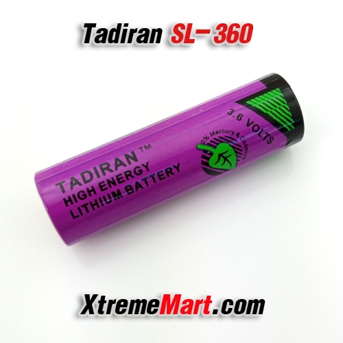 แบตเตอรี่ Tadiran รุ่น SL-360 3.6V AA สำหรับ SIEMENS PLC S7-400 (SIEMENS 6ES7971-0BA00) 2400mAh PLC Lithium Battery (ก้อนละ)