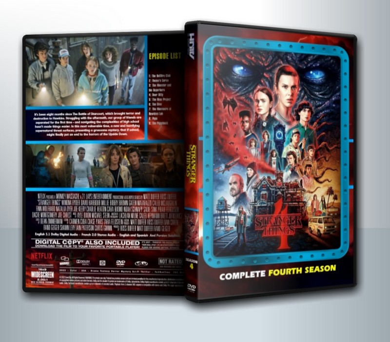 Stranger Things Season 4 สเตรนเจอร์ ธิงส์ ซีซั่น 4 ( 3 DVD )