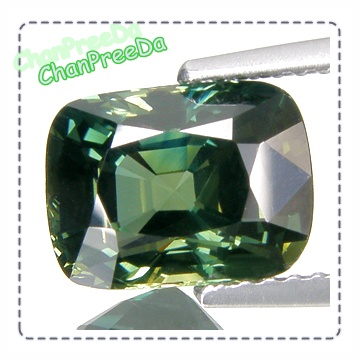 พลอยมรกตบางกะจะ รูปจอทีวียาว (CUSHION) 3.89 กะรัต ขนาด 7.33x9.78x5.75 มิล สีเขียวแก่ประกายเขียวตอง 2-3% ความสะอาดเกือบ 100% แม้ส่องด้วยกล้องขยาย