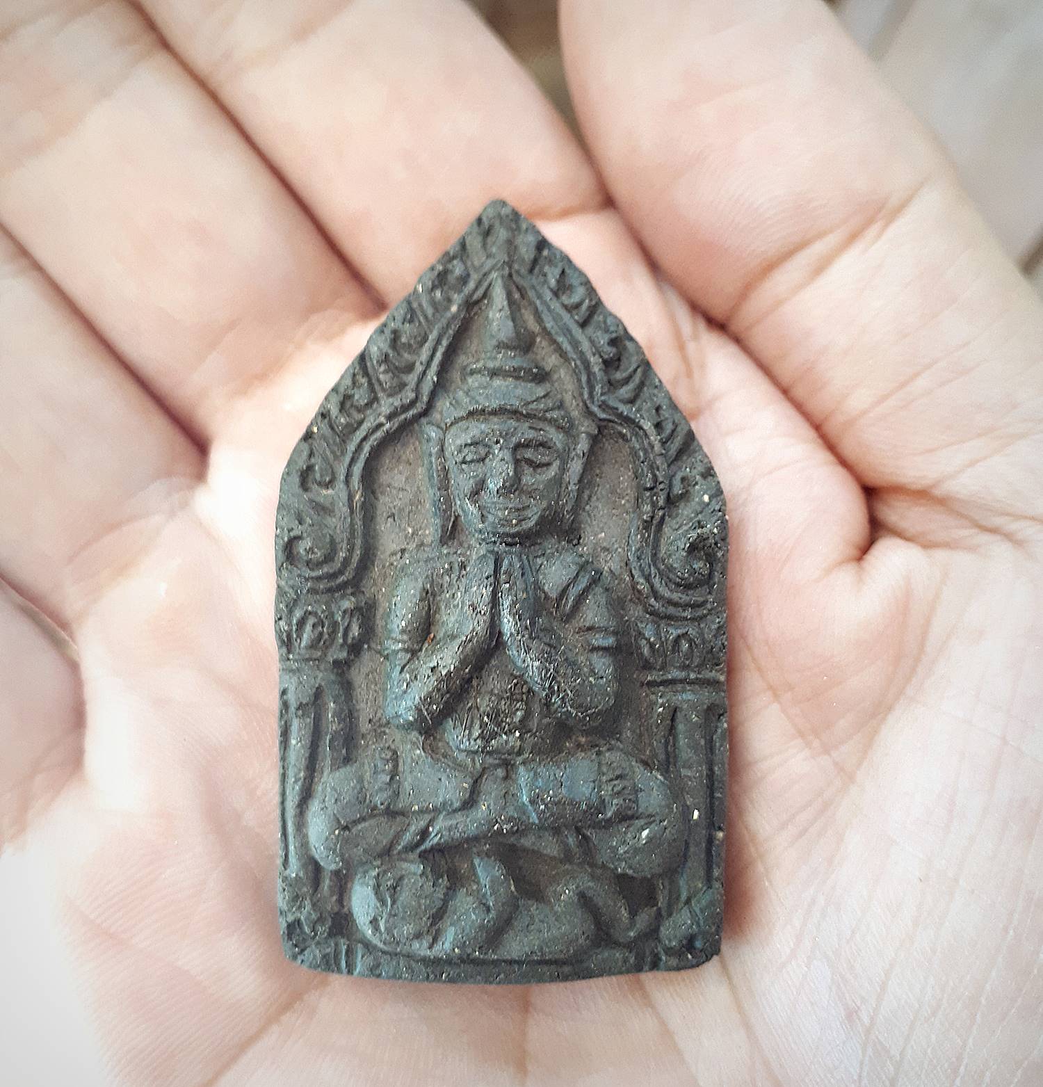 ขุนแผน (ขี่กุมาร) เนื้อผง #รับประกันแท้และทันยุคเสก - อ.ปู่เม่า แย้มทับ