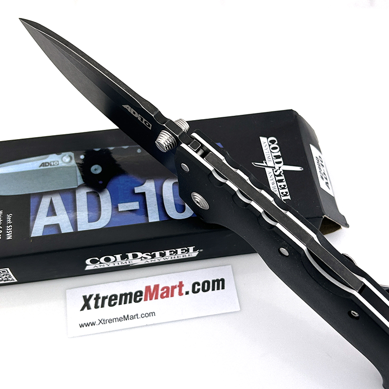 มีดพับ Cold Steel AD10 ใบดำ Backwash Outdoor caming Survival Folding Knife มีดเดินป่า (เล่มละ)