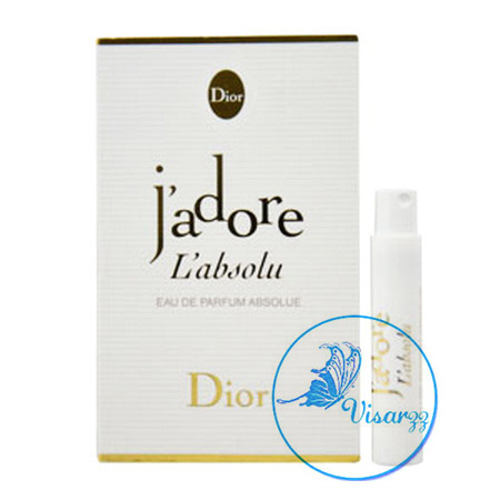 Dior Jadore L'Absolu EDP 1mL น้ำหอมกลิ่นดอกไม้ ดอกกุหลาบ Rosa Damascena จากตุรกี ให้กลิ่นหอมสดชื่น เย้ายวนใจ