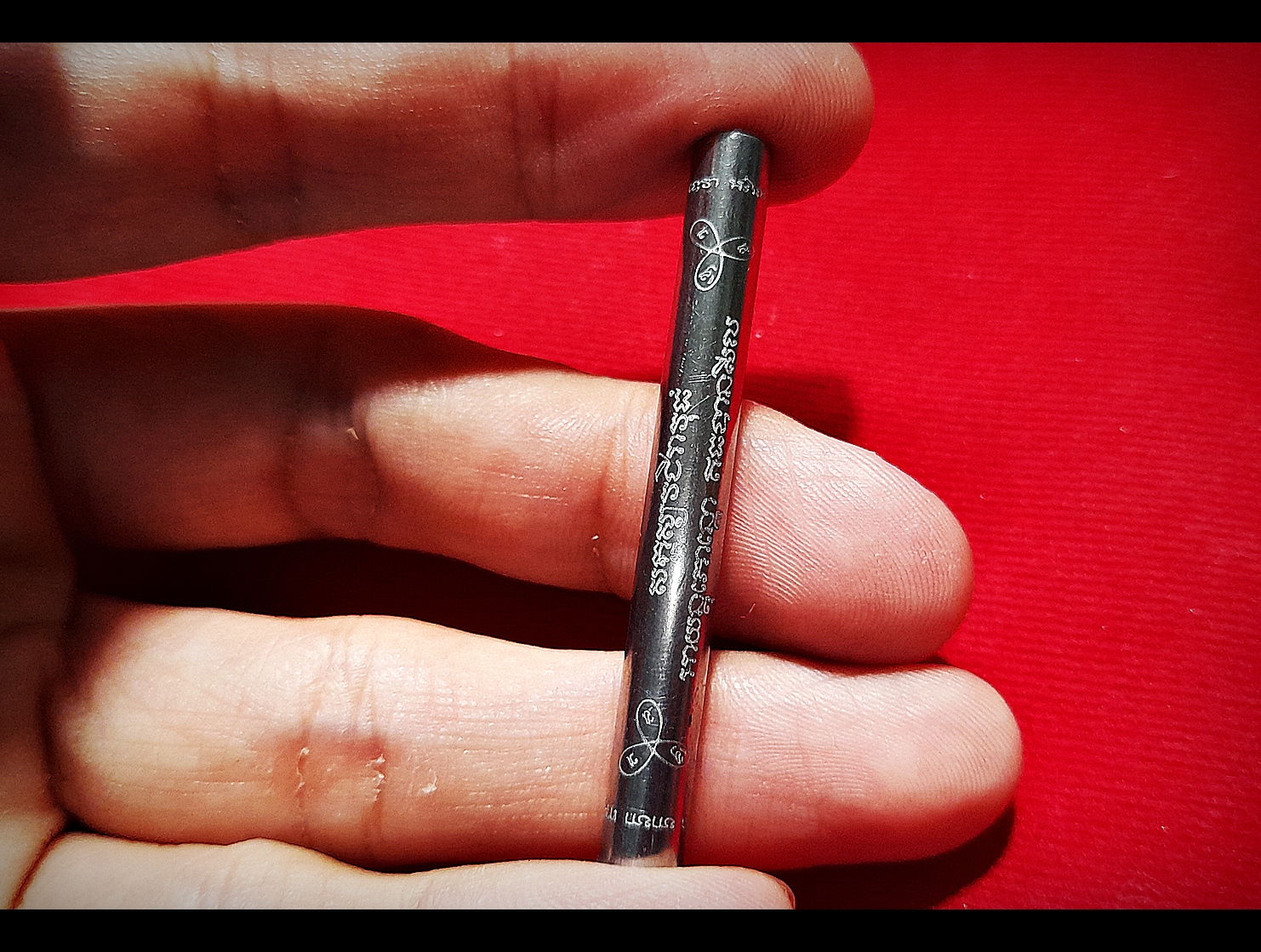 ตะกรุดโสฬส-ชินบัญชร-เงินล้าน (4in1 ยันต์โสฬส ยันต์สุกิตติมา(มหาละลวย เมตตามหาเสน่ห์) ยันต์พระคาถาชินบัญชร ยันต์พระคาถาเงินล้านล้อมรอบ) - เนื้อตะกั่ว (เสาร์5) ปี2563 #รับประกันแท้