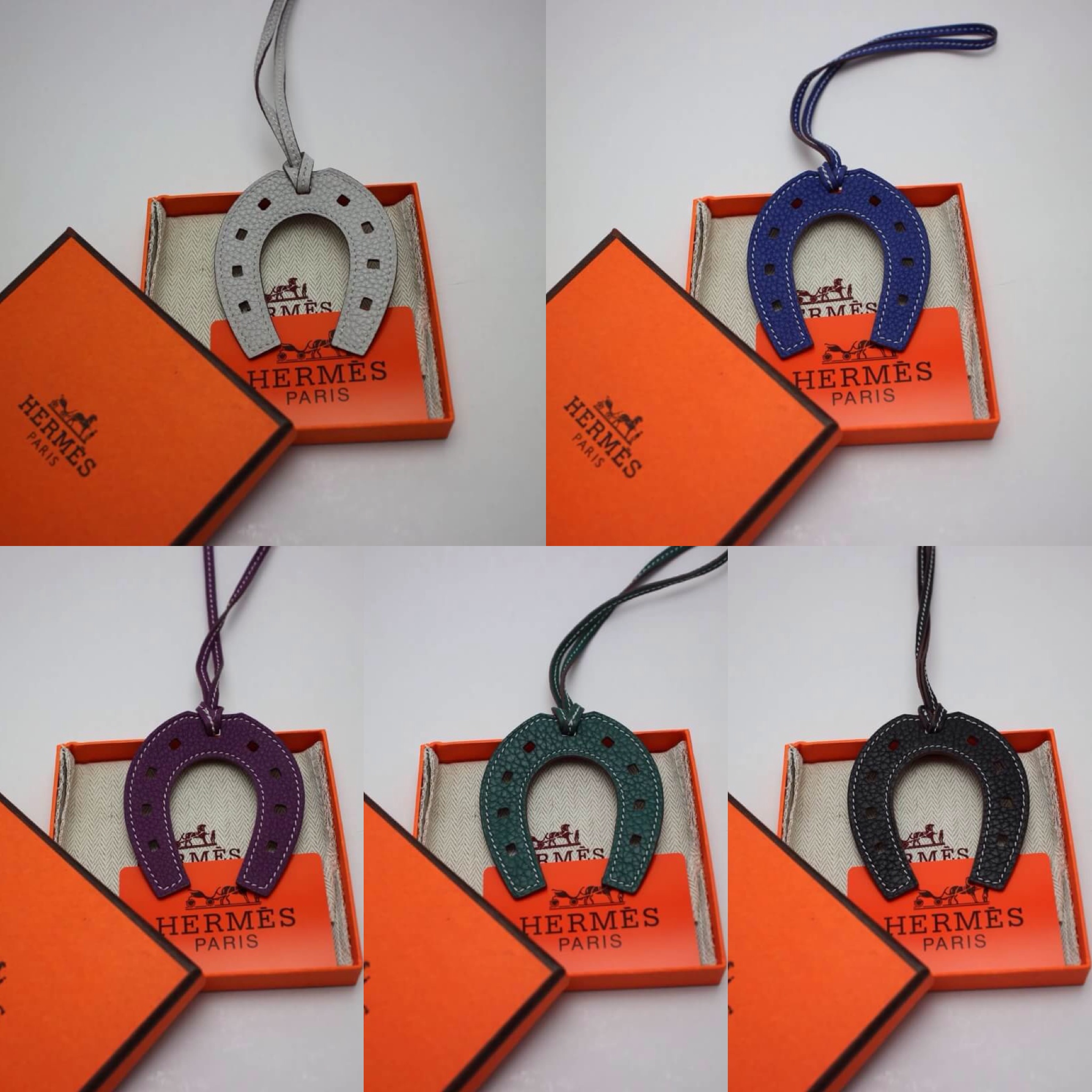 ที่คล้อง ที่ห้อย กระเป๋า hm togo leather รูปเกือกม้า มีหลายสี สต๊อกเปลี่ยนตลอดสอบถามได้ค่ะ