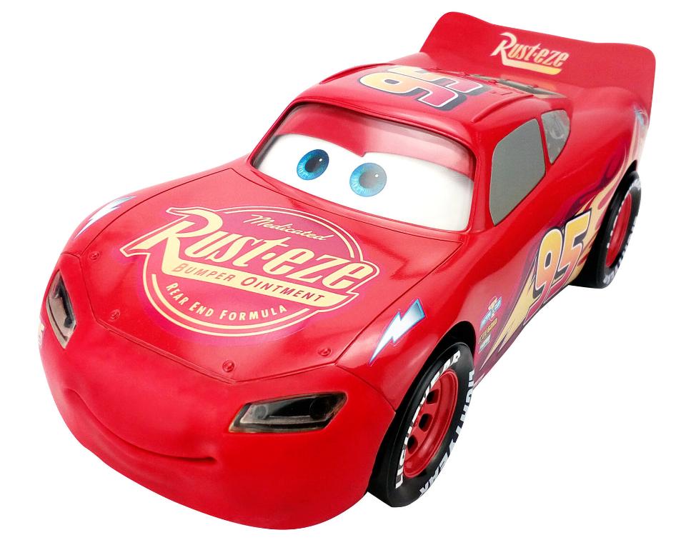 รถบังคับแบบไร้รีโมทสุดเจ๋ง Disney Lightning McQueen Tech Touch Vehicle