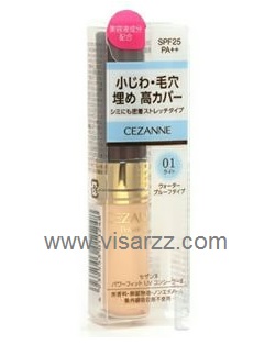 Cezanne Power Fit UV Concealer II SPF25 PA++ # 01 คอนซีลเลอร์ช่วยกลบรอยดำ สิว แพนด้า รุ่นกันน้ำ พร้อมผสมสารกันแดดด้วยค่ะ