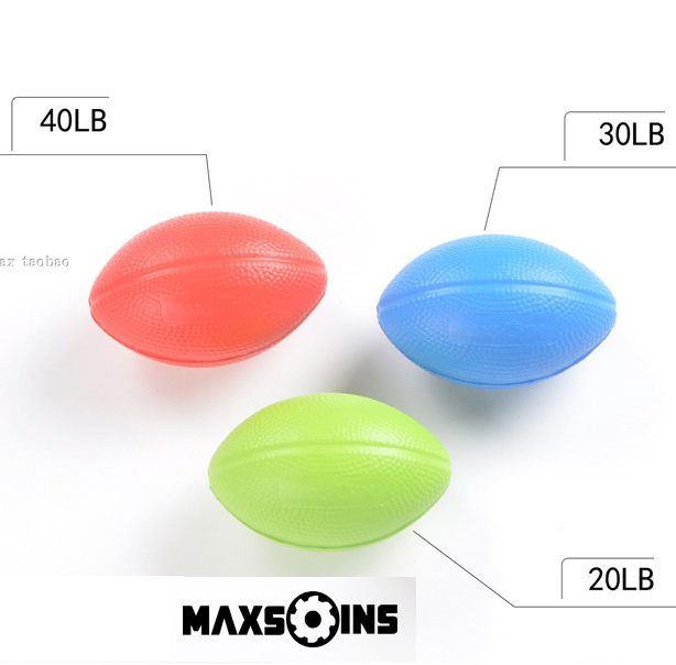 Hand Exerciser บอลบริหารมือ (รักบี้)