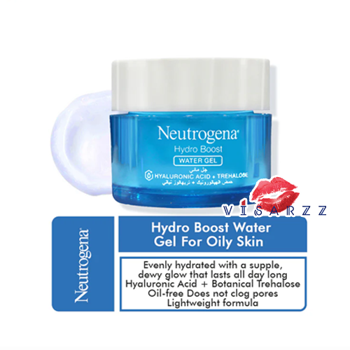 Neutrogena Hydro Boost Water Gel for Oily Skin 50g นูโทรจีน่าเจลบำรุงผิวเนื้อบางเบา มี Hyaruronic Acid ช่วยเติมน้ำให้กับผิวชุ้มชื้นต่อเนื่องตลอดวันโดยไม่รู้สึกเหนอะหนะ พร้อมให้ผิวกระจ่างใส ผิวมันใช้ได้เลยค่ะ