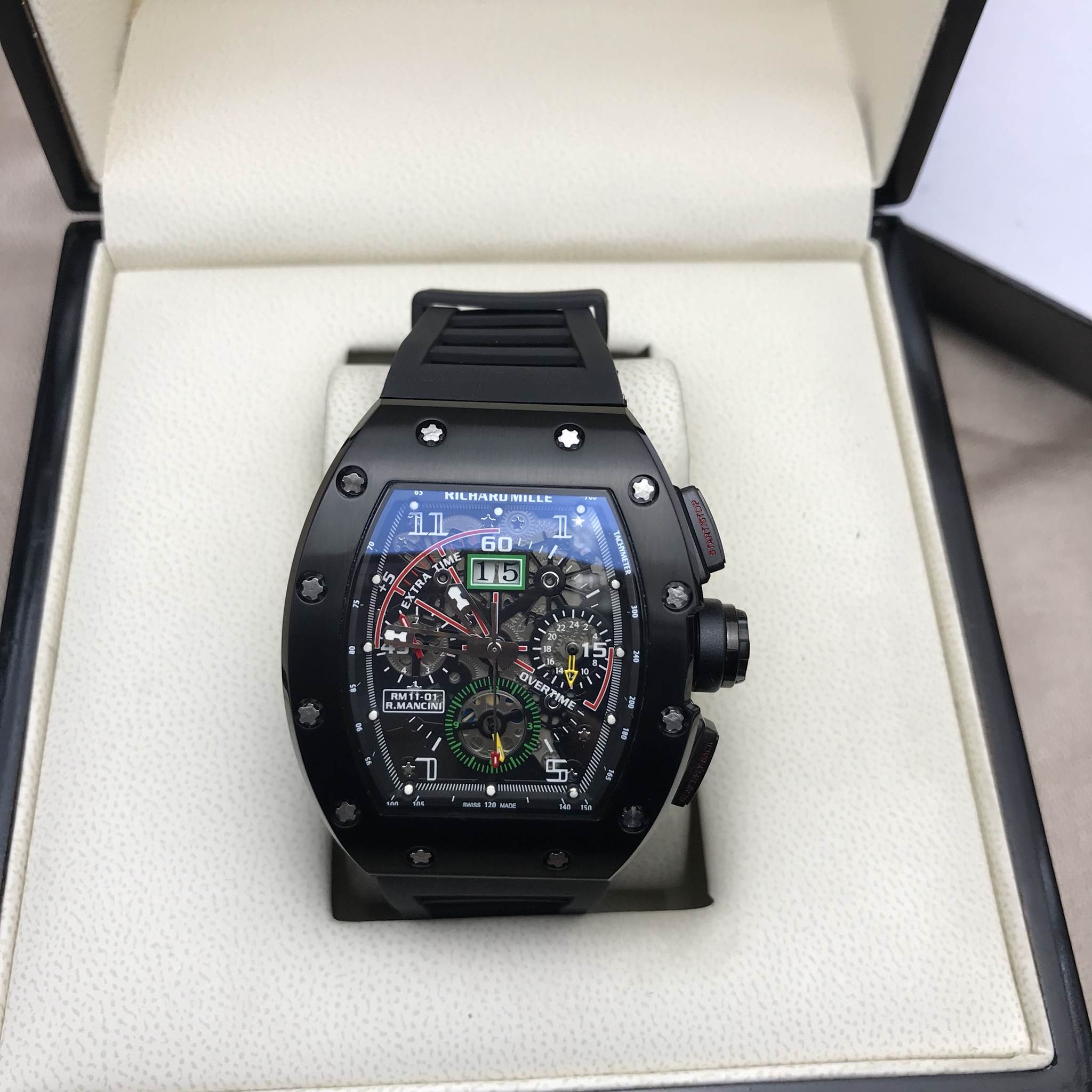 นาฬิกา Richard Mille RM011-01 Roberto Mancini งาน Mirror Swiss