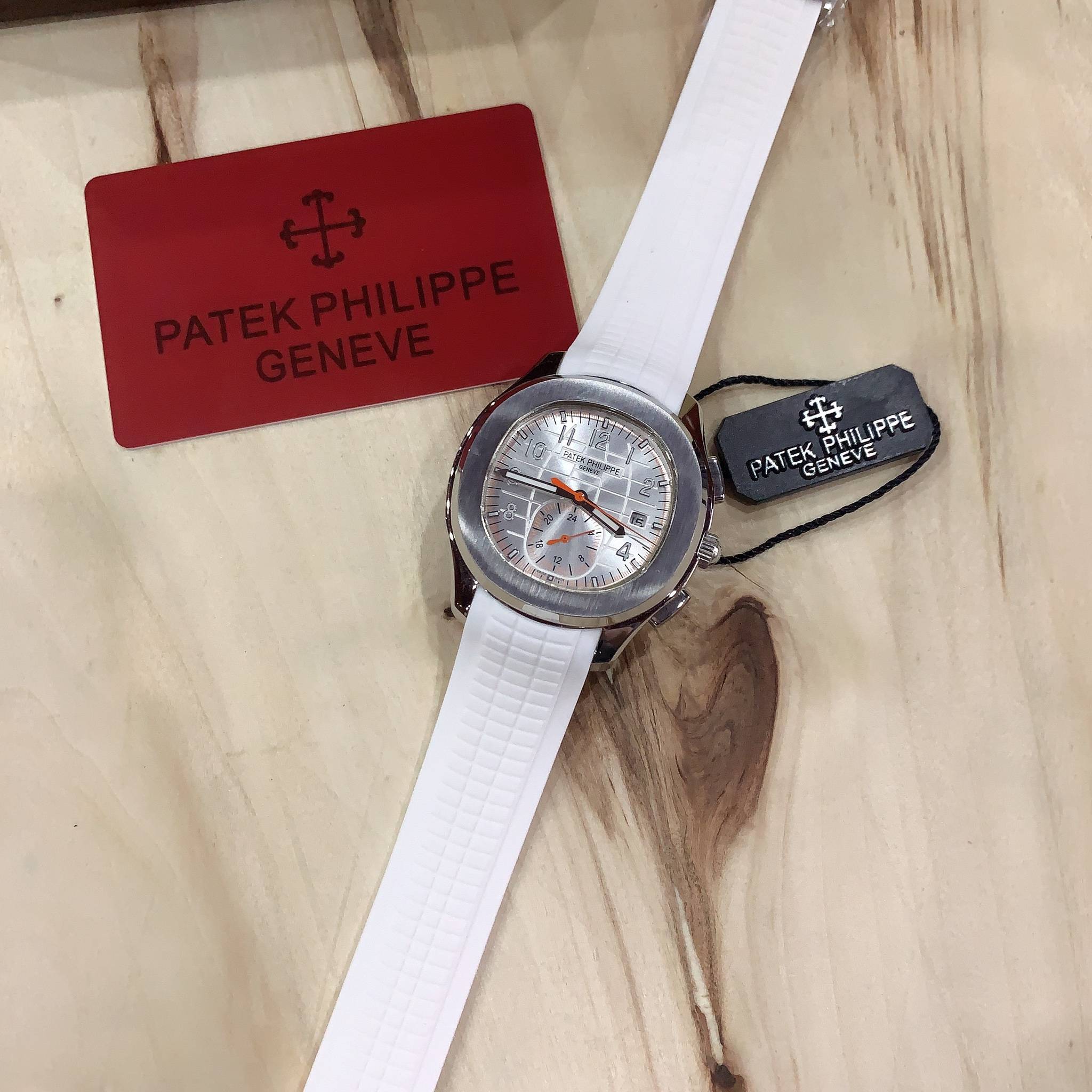 นาฬิกา Patek Philippe Aquanaut Mirror Swiss สายขาว