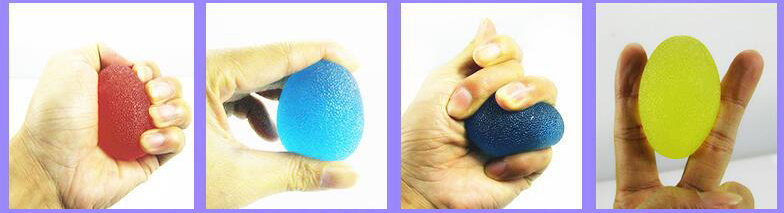 พร้อมส่ง**ลูกบอลเจล บริหารมือ Gel Ball Hand Exerciser แรงบีบ 5 ระดับ 5 ชิ้น (15-35 ปอนด์) PSC1057