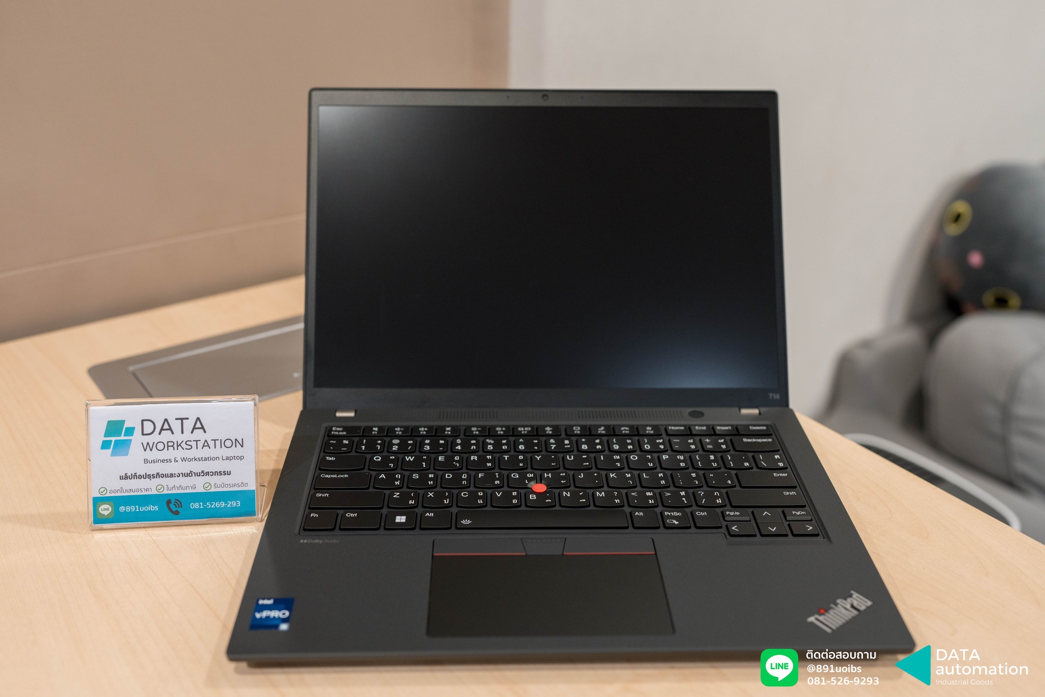 Business Lenovo ThinkPad T14 Gen 4th มาพร้อม CPU i5-1345U/Ram32/SSD512/14" 4K FHD *สินค้ามือสองมีประกันเหลือ(ทักแชทก่อนสั่งซื้อ)
