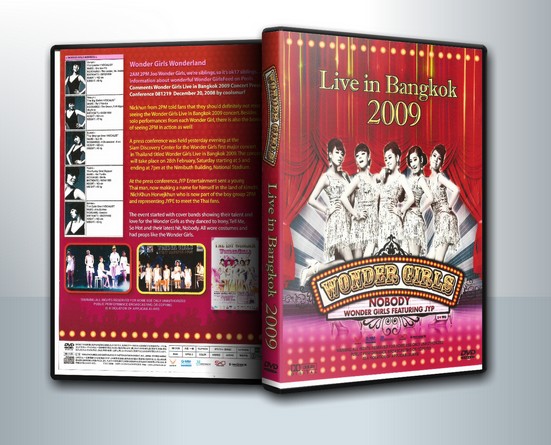 Wonder Girls Live in Bangkok 2009 ( 2 DVD )