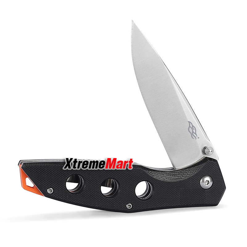 มีดพับ Ganzo FB7621-BK Stainless steel Folding Knives (ด้ามสีดำ)