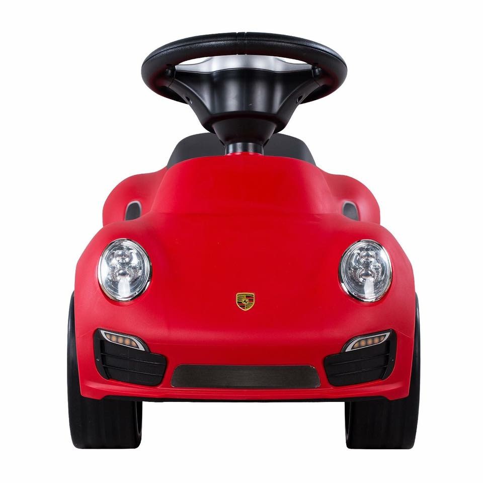 รถซุปเปอร์คาร์ขาไถลิขสิทธิ์แท้ของรถยนต์ Porsche รุ่น Porsche 911 Turbo Push Car - Red