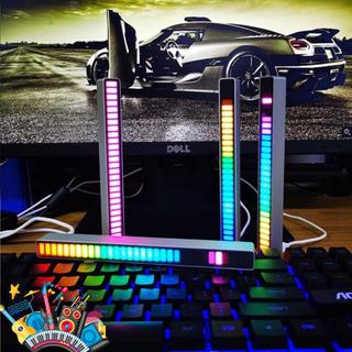 ไฟกระพริบตามเสียงเพลง ไฟแท่งRGB ไฟLEDแบบแท่งปรับเปลี่ยนสีได้หลายโหมด พกพา