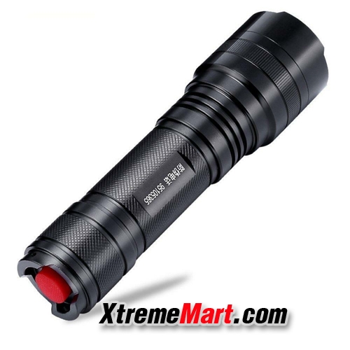 ไฟฉาย SupFire L6 หลอด LED XM-L T6 สว่าง 1100 Lumens 10W 5 โหมด พร้อมแบตเตอรี่ 26650 และเครื่องชาร์จ