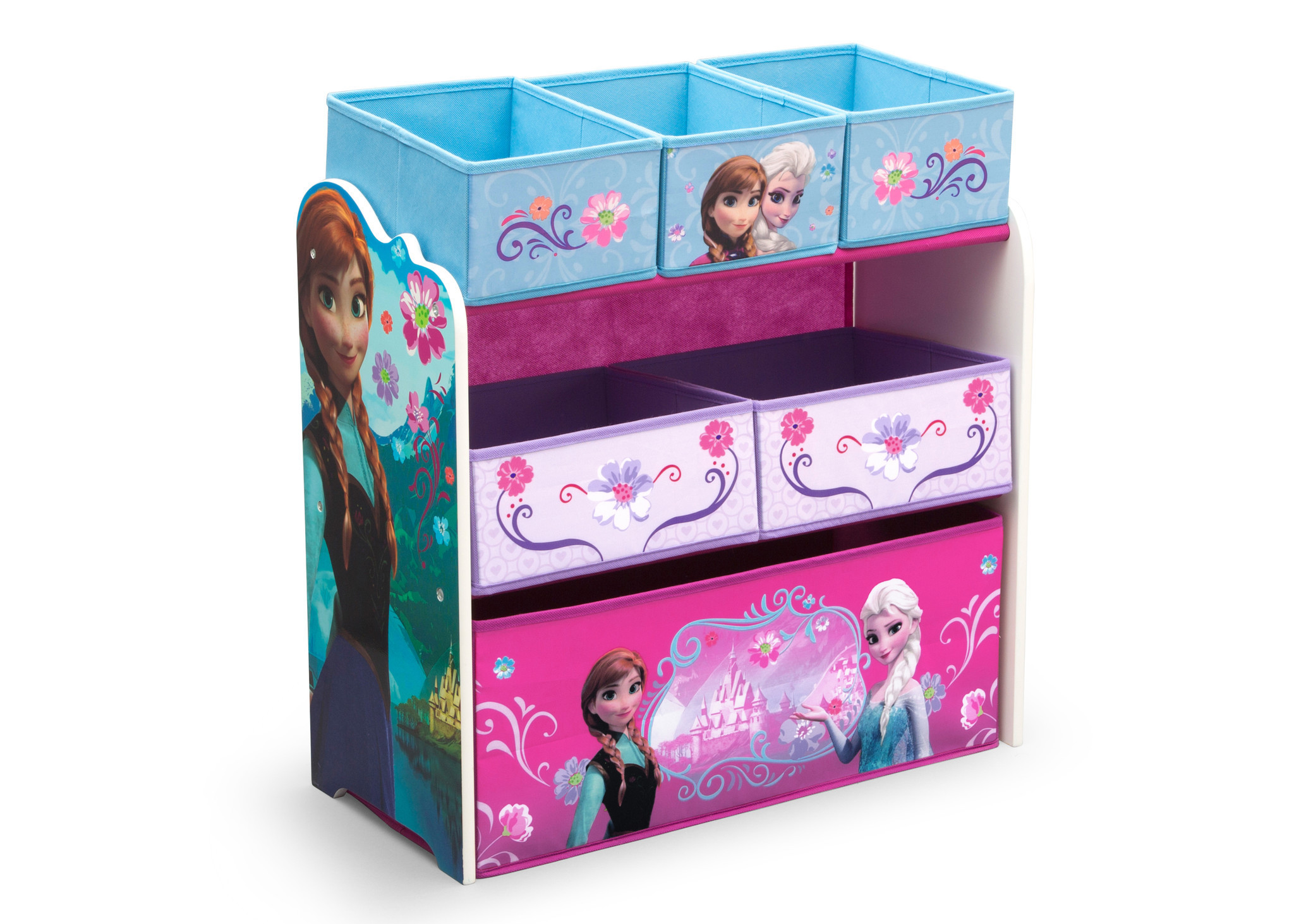 ชั้นเก็บของเล่นสำหรับลูกน้อย Delta Children Multi-Bin Toy Organizer (Disney Frozen)