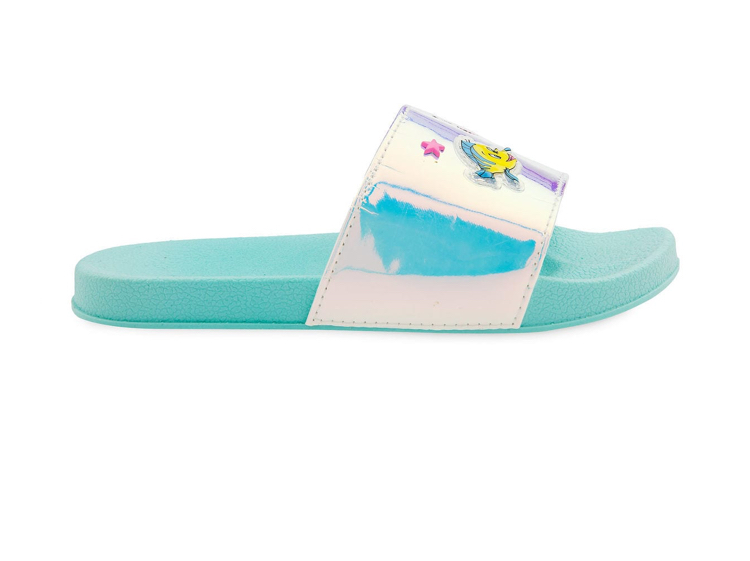 รองเท้าแตะสำหรับเด็ก Disney Ariel and Flounder Slides for Kids